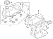 Diagram for Ford Mustang Brake Master Cylinder Reservoir - PR3Z-2L210-A