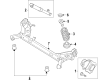 Diagram for 2022 Ford Transit Connect Axle Beam - KV6Z-5035-A