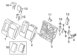 Diagram for Ford EcoSport Seat Cover - GN1Z-5866601-CE