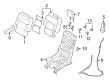 Diagram for Ford Explorer Seat Heater - LB5Z-14D696-G