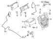 Diagram for 2022 Ford Mustang HVAC Control Module - KR3Z-18842-A
