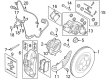 Diagram for Ford Mustang Brake Caliper Repair Kit - PR3Z-2068-F