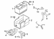 Diagram for Ford Escape Battery Cable - MX6Z-14301-B