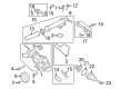 Diagram for 2022 Ford Bronco Water Pump - MB3Z-8501-A