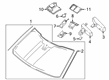 Diagram for 2022 Ford F-250 Super Duty Windshield - JL3Z-1503100-G