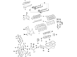 Diagram for Ford Piston Ring Set - JR3Z-6148-B