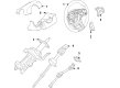Diagram for Ford Bronco Steering Wheel - M2DZ-3600-AB