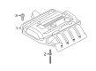 Diagram for Ford Mustang Engine Cover - FR3Z-6A949-C