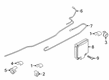 Diagram for Ford E-Transit Parking Assist Distance Sensor - JU5Z-15K859-B