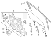 Diagram for Lincoln Aviator Window Run - LC5Z-7821597-A