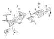 Diagram for 2022 Ford Expedition Exhaust Heat Shield - NL1Z-5G221-B