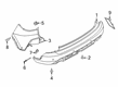 Diagram for 2022 Ford Escape Bumper - LJ6Z-17K835-CC