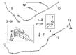 Diagram for 2022 Ford Bronco Sport Wiper Motor - M1PZ-17496-A