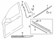 Diagram for Lincoln Nautilus Car Key - KL7Z-15K601-B