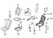 Diagram for 2022 Ford Escape Seat Cover - NJ6Z-7866600-AA