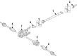 Diagram for Ford Police Interceptor Utility Universal Joint - L1MZ-4635-A