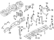Diagram for Ford Fuel Tank Strap - HC3Z-9054-JJ