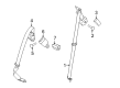 Diagram for Ford Edge Seat Belt - KT4Z-58611B69-AH