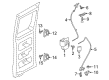 Diagram for 2022 Ford E-Transit Door Handle - EK4Z-1822600-AB