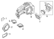 Diagram for Ford Bronco Car Speakers - M2DZ-18978-A