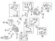 Diagram for Ford Edge Turbocharger - K2GZ-6K682-D