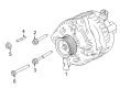 Diagram for Ford F-150 Alternator Pulley - ML3Z-10344-A
