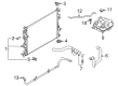 Diagram for 2022 Ford Escape Cooling Hose - LX6Z-8286-K