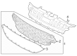 Diagram for 2021 Ford Escape Grille - LJ6Z-8200-BB