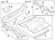 Diagram for 2024 Ford Mustang Floor Pan - PR3Z-6311135-A