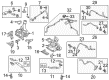 Diagram for Ford Turbocharger - LU2Z-6K682-A