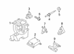 Diagram for 2023 Ford Transit Connect Air Bag Control Module - LT1Z-14B321-E