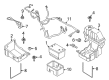 Diagram for Ford F-250 Super Duty Battery Cable - NC3Z-14300-A