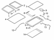 Diagram for Lincoln Nautilus Cruise Control Switch - FA1Z-58519A70-HBN