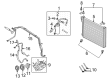 Diagram for 2023 Ford E-350/E-350 Super Duty A/C Compressor - LC4Z-19703-B