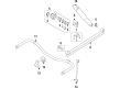 Diagram for Ford Transit Sway Bar Bushing - GK2Z-5493-B