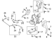 Diagram for Ford Bronco Sport Exhaust Heat Shield - JA6Z-6K733-B
