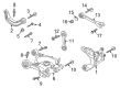 Diagram for 2023 Ford Mustang Control Arm - JR3Z-5500-D