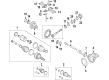 Diagram for 2024 Ford Expedition Drive Shaft - ML3Z-4A376-C