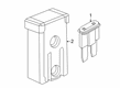Diagram for 2023 Ford Police Interceptor Utility Fuse - GU5Z-14526-BCA