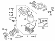 Diagram for Ford Brake Booster Vacuum Hose - HC3Z-9C490-L