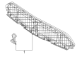Diagram for 2022 Ford Mustang Grille - KR3Z-8200-CB