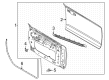 Diagram for Ford Bronco Door Seal - M2DZ-7820531-B