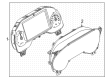 Diagram for Ford E-350/E-350 Super Duty Instrument Cluster - LC2Z-10849-B