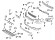 Diagram for Ford Police Interceptor Utility Bumper - FB5Z17D957AC