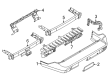Diagram for 2023 Ford Maverick Bumper - NZ6Z-17K835-AB