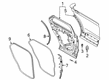 Diagram for 2020 Ford Police Interceptor Utility Door Seal - LB5Z-7825325-A