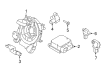 Diagram for Ford Air Bag Control Module - LL1Z-14B321-A