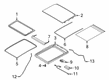 Diagram for 2022 Lincoln Aviator Sunroof - LC5Z-78500A18-B