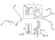 Diagram for Ford ABS Control Module - KL1Z-2C215-B