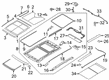 Diagram for Ford Edge Weather Strip - FT4Z-5851707-D